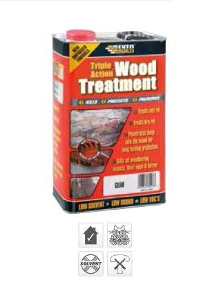 Triple Action Wood Treatment