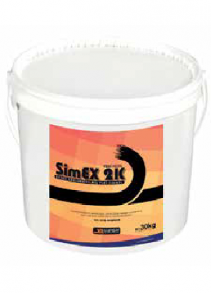 Ενισχυμένο ασφαλτικό γαλάκτωμα δύο συστατικών Simex 2K